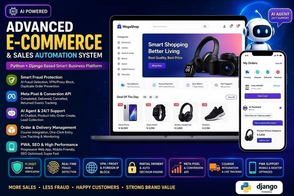 Multipurpose Sales Generate Landing Page